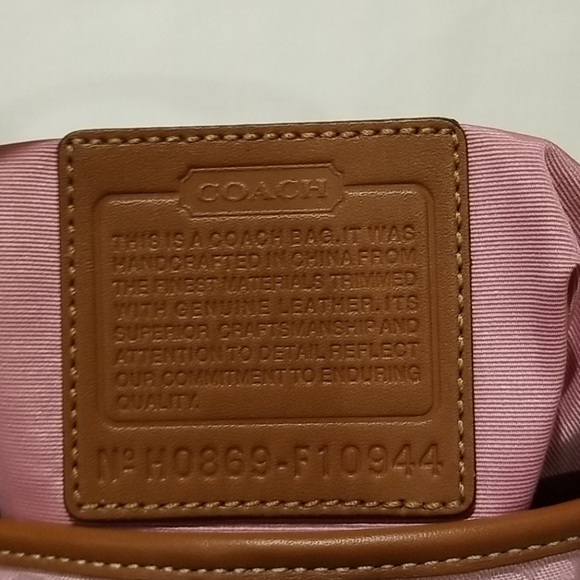 NWT Coach Mini Signature Soft Duffle - Picture 8 of 10